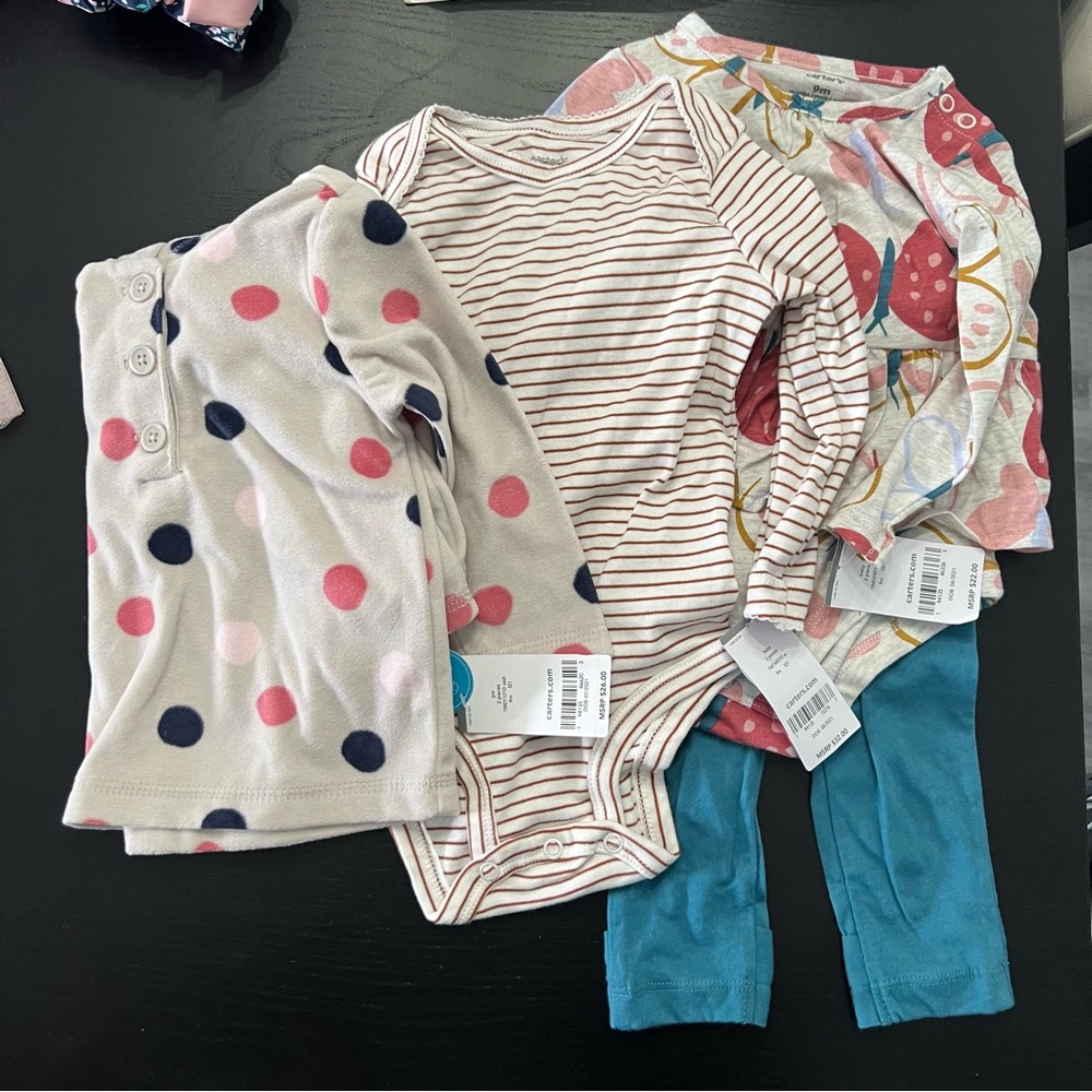 NWT Girl’s Carters Lot